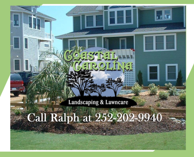 Coastal Carolina Landscaping and Lawncare, Inc. offers professional landscaping services to the property owners of the Outer Banks. Call Ralph at 252-202-9940