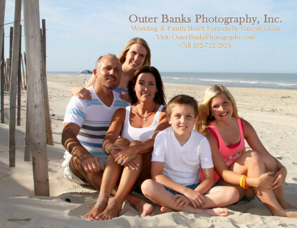 Corolla Family Beach Portrait Photographer Vincent Gross