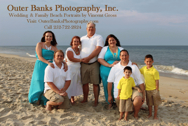 Corolla Family Beach Portrait Photographer